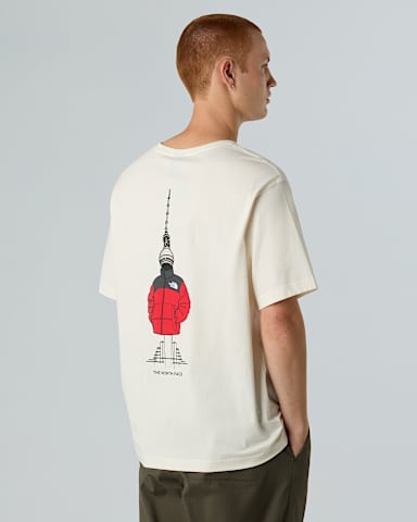 Camiseta holgada Germany unisex TNF White Dune ALT2