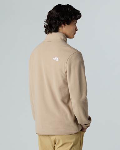 Mens Glacier Fleece TNF Mushroom Grey ALT3
