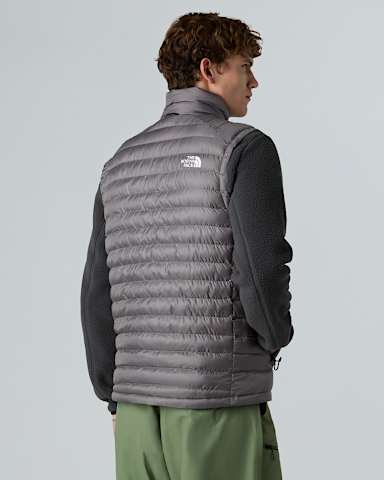 Huilabodywarmer met synthetische isolatie voor heren TNF Smoked Pearl ALT3