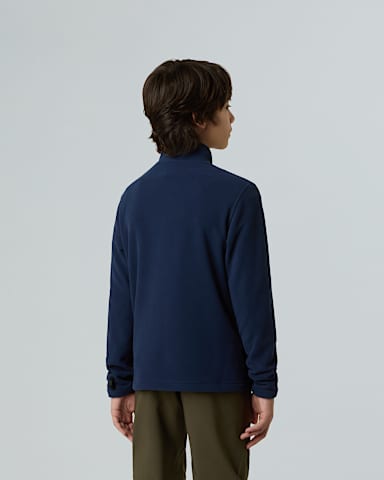 Teens Glacier ZipIn Fleece TNF Summit Navy ALT3