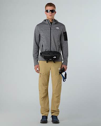 Mens Tech Emilio Fleece Jacket TNF TNF Black HeatherTNF Black Light Heather ALT1