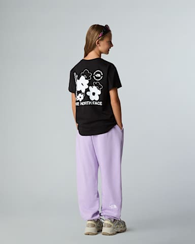 Tshirt Flower dalla vestibilit ampia con grafica da ragazza TNF TNF Black ALT2