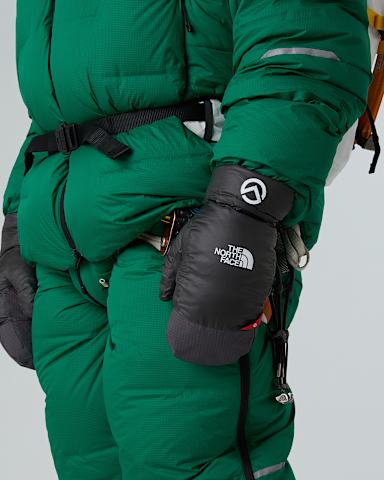 Summit AMK Down Mittens TNF Anthracite Grey ALT1