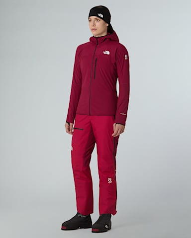 Womens Summit FUTUREFLEECE AMK Hooded Jacket TNF Rhododendron ALT1