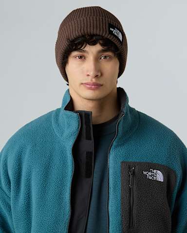 Salty Lined Beanie TNF Smokey Brown ALT1