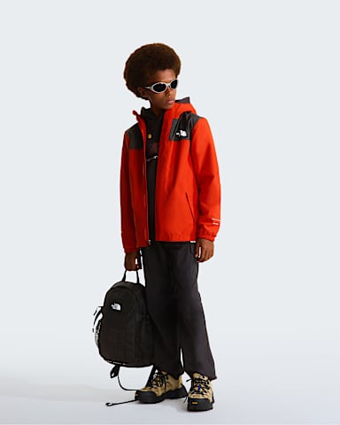 Veste impermable Antora pour garon TNF Lava Red ALT1