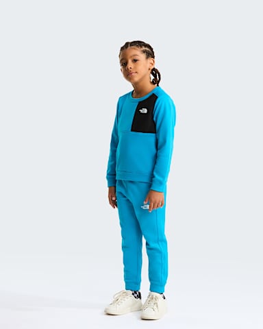 Kids TNF Performance Fleece TwoPiece Set TNF Meridian Blue HERO