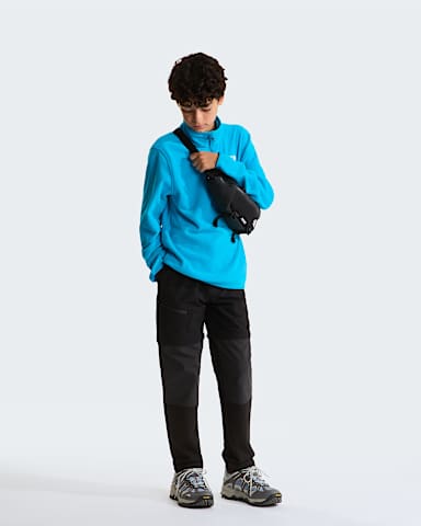 Teens Glacier 14 Zip Fleece TNF Meridian Blue ALT1