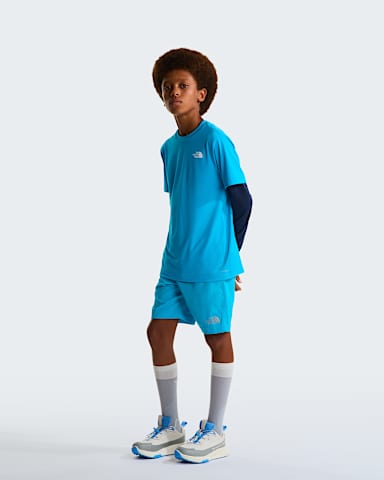 Teens 247 TShirt TNF Meridian Blue ALT1
