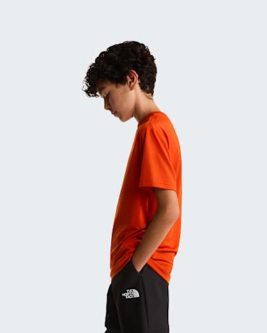 Teens 247 TShirt TNF Lava Red ALT2