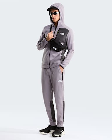 Mens Mountain Athletics Hooded Fleece TNF Transcendent GreyAnthracite Grey ALT1