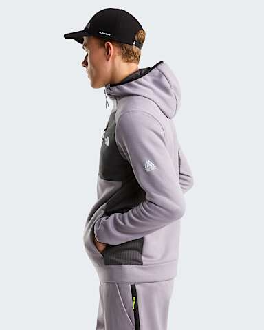 Mens Mountain Athletics Hooded Fleece TNF Transcendent GreyAnthracite Grey ALT2