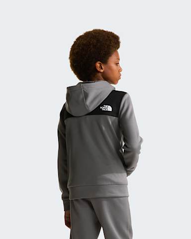 Sweat capuche zipp Reaxion pour enfant TNF Smoked Pearl ALT3