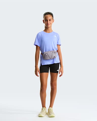 Girls Flex TShirt TNF Periwinkle Glow ALT1