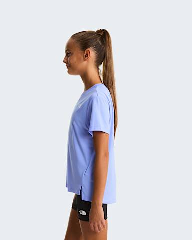 Girls Flex TShirt TNF Periwinkle Glow ALT2