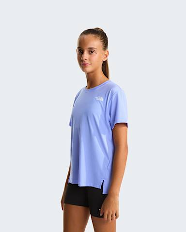 Girls Flex TShirt TNF Periwinkle Glow HERO