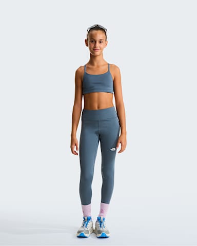 Legging Flex pour fille TNF Granite Grey ALT1