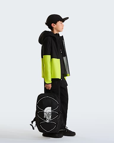 Veste capuche zippe On The Trail pour garon TNF TNF BlackFizz LimeSilver Reflective ALT1
