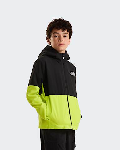 Veste capuche zippe On The Trail pour garon TNF TNF BlackFizz LimeSilver Reflective HERO