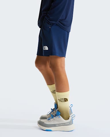 Teens Poly Knit Shorts TNF Summit Navy ALT2