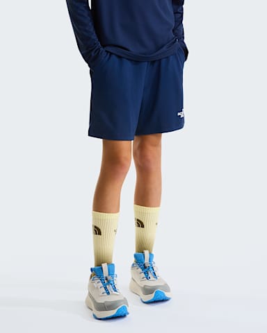 Teens Poly Knit Shorts TNF Summit Navy HERO