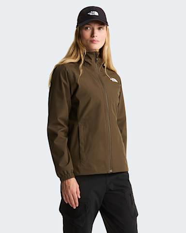 Chaqueta DryVent Quest para mujer TNF New Taupe Green HERO