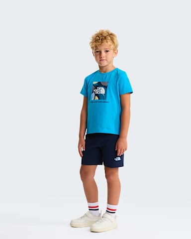 Ensemble avec short standard NSE Box Play pour enfant TNF Meridian BlueSummit Navy HERO