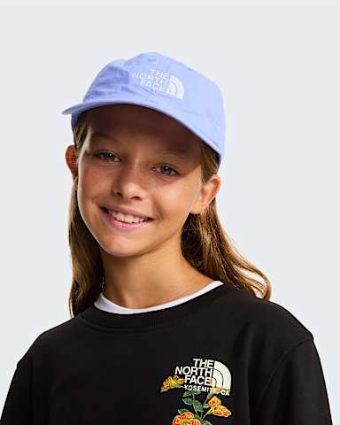 Flora relaxt geschnittenes Sweatshirt fr Mdchen TNF TNF Black alt4
