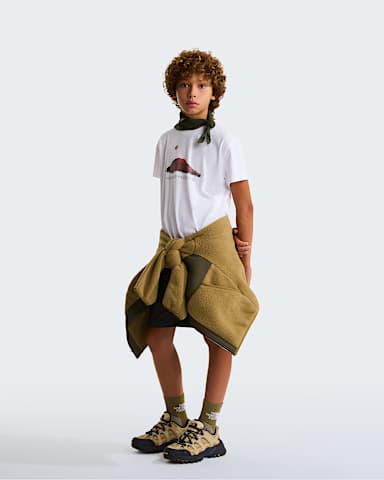 Boys Mountain Night Relaxed TShirt TNF TNF White ALT1