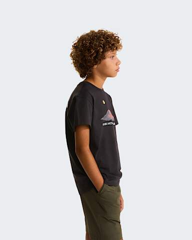 Boys Mountain Night Relaxed TShirt TNF TNF Black ALT2