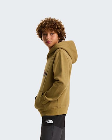 Boys Mountain Night Relaxed Hoodie TNF Cedar ALT2