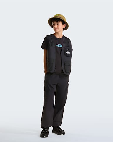 Boys Liquid Logo Regular TShirt TNF TNF Black ALT1