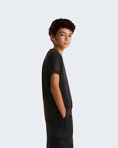 Boys Liquid Logo Regular TShirt TNF TNF Black ALT2