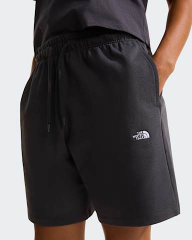 Womens Essential Light Relaxed Shorts TNF Anthracite Grey alt4