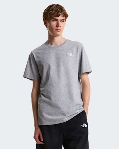 Tshirt Evolution Simple Dome Regular da uomo TNF TNF Pale Grey Heather HERO