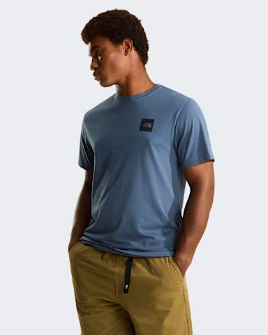 Mens Evolution Box Half Dome Regular TShirt TNF Granite Grey HERO
