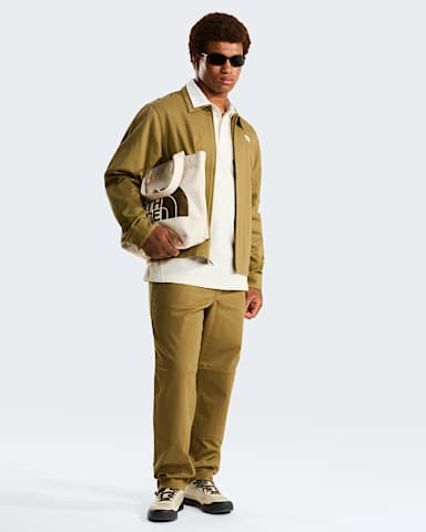 Mens Twill Collared Jacket TNF Cedar ALT1