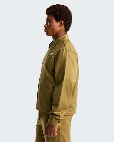 Mens Twill Collared Jacket TNF Cedar ALT2