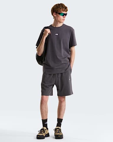 Mens Essential Light Relaxed Shorts TNF Anthracite Grey ALT1