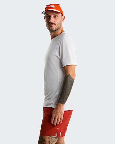 Tshirt de course Summit High Trail Run pour homme TNF Pearl Stone ALT2