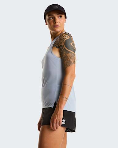 Summit Hightrailrunningtanktop voor dames TNF Frost Grey ALT2