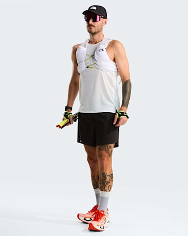 Camiseta sin mangas de trail running Summit High para hombre TNF Pearl Stone ALT1