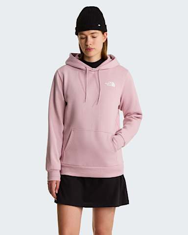 Womens Simple Dome Hoodie TNF Metal Pink HERO