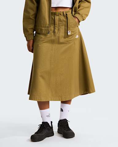 M66 LeinenRock fr Damen TNF Cedar HERO