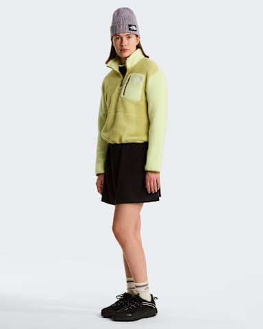 Veste en polaire  col zipp Yumiori pour femme TNF PearLemon MistCedar ALT1