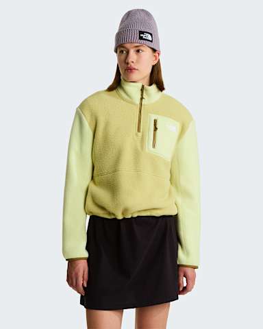 Veste en polaire  col zipp Yumiori pour femme TNF PearLemon MistCedar HERO
