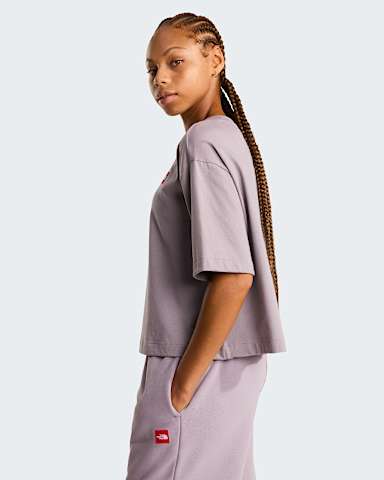 Boxy Red BoxTshirt voor dames TNF Transcendent Grey ALT2