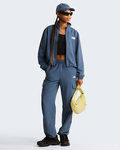 TNF Easy Windjas voor dames TNF Granite Grey ALT1
