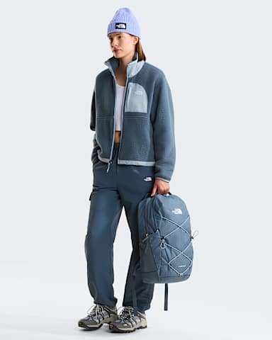 Womens Yumiori OffPeak FullZip Fleece Jacket TNF Granite GreyFrost Grey ALT1