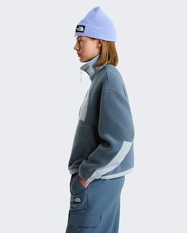 Womens Yumiori OffPeak FullZip Fleece Jacket TNF Granite GreyFrost Grey ALT2